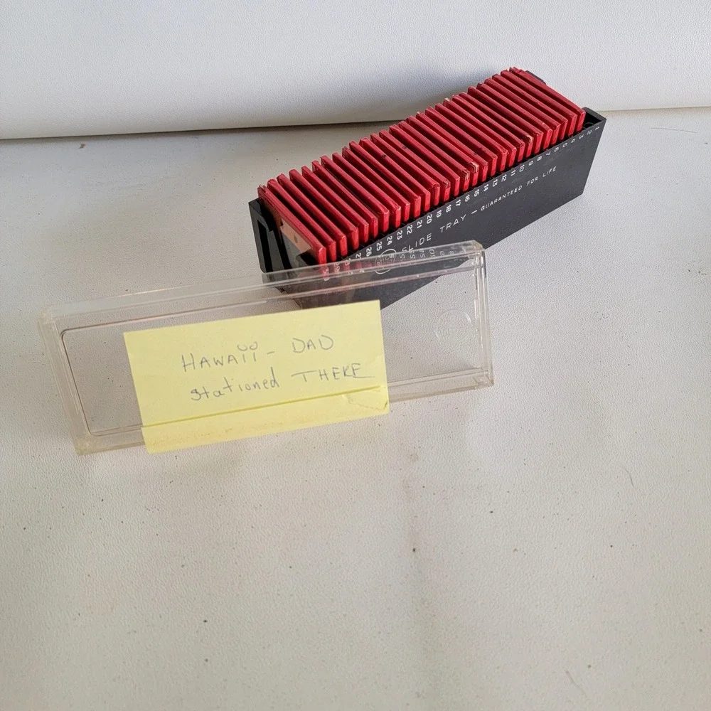 Vintage 1950s 1960s Hawaii‎ 35mm Slides Lot Military Stationed Travel History